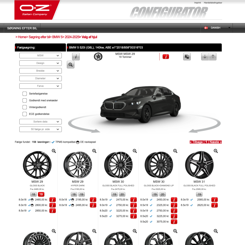 Man inspecting a tire